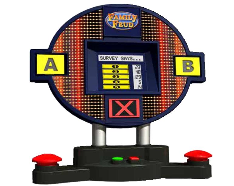 how to set up a family feud game