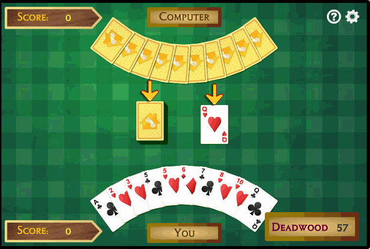 play free gin rummy games online